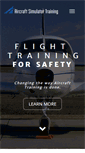 Mobile Screenshot of aircraftsimulatortraining.com